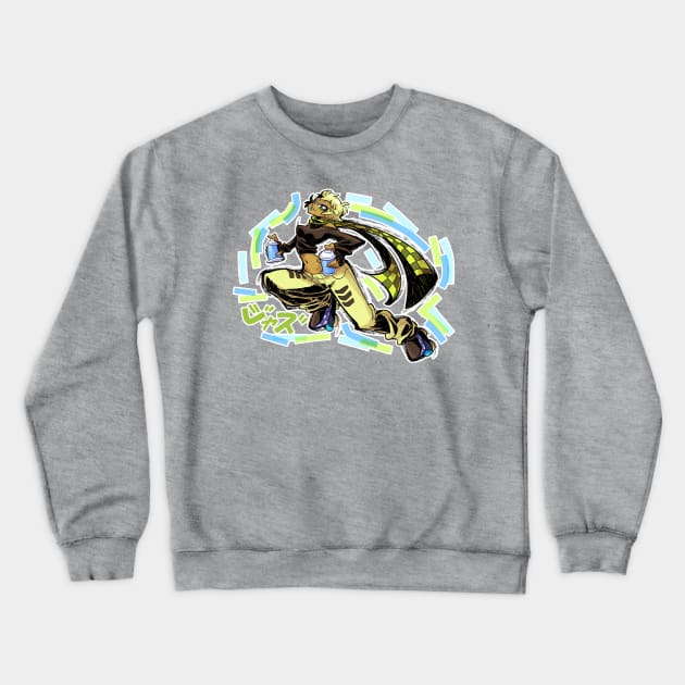 Jet Set Radio : Jazz Crewneck Sweatshirt by Rafchu